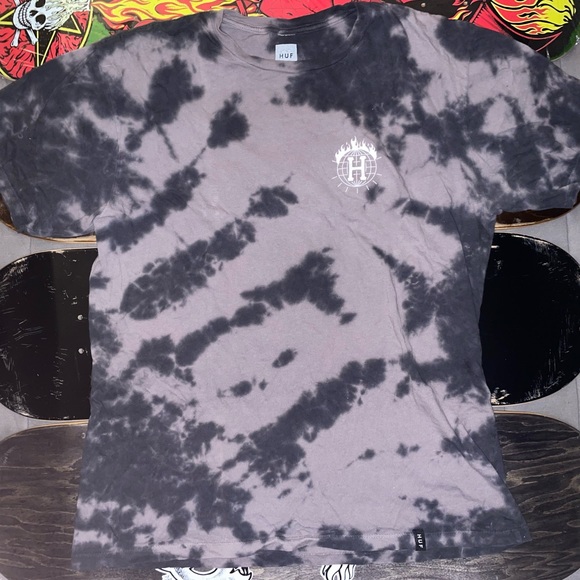 Huf X Thrasher collab tee - Picture 1 of 4